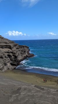 Papakōlea Beach von oben