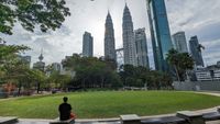 Park bei den Petronas Towers