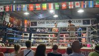 Muay Thai Kampf im Thong Sala Stadion