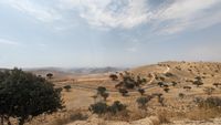 auf dem Weg ins Wadi Rum