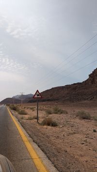 auf dem Weg ins Wadi Rum